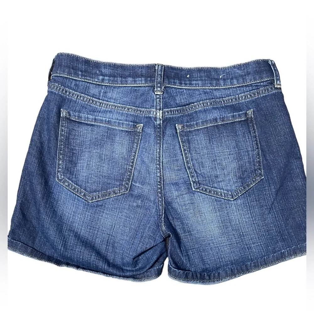 Banana Republic Premium Denim Roll up Blue Denim Shorts Medium Wash women’s 25
